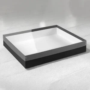 Clear Lid Boxes with Black Base